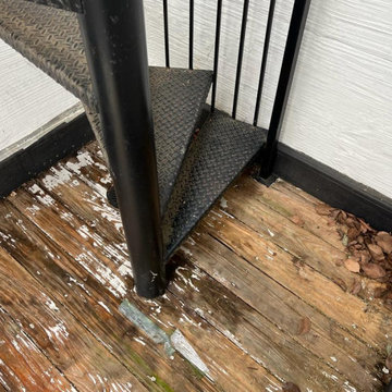 DC Row Home Second Floor Deck