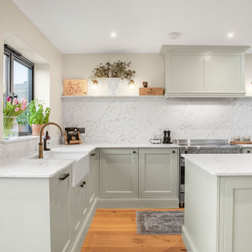 Winslow Kitchen in Mussel by Rever Kitchens