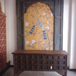 Yellow Morni Wallpaper in Hotel in Dehradun - Wallpaper