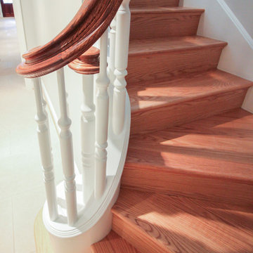 Project #49 | Traditional Staircase with Drum Style Volute