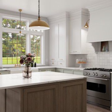 Elegant Transitional Kitchen Renovation