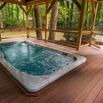 Large Hot Tub Pavilion