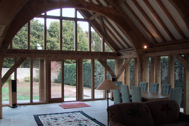 This is an example of a rustic home in Oxfordshire.