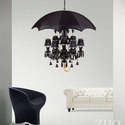 Zuo Sugilite Ceiling Lamp Black - SKU: 98276 - Pendant Lighting