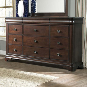 Picket House Furnishings Conley 12 Drawer Dresser in Cherry