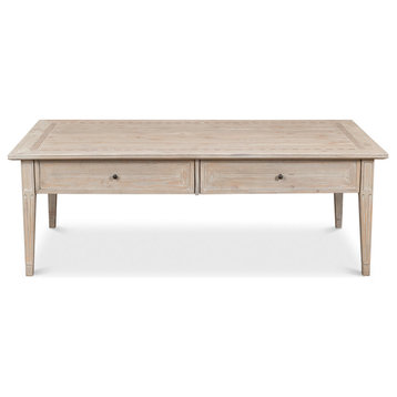 Ibiza Bungalow Cocktail Coffee Table With Drawers