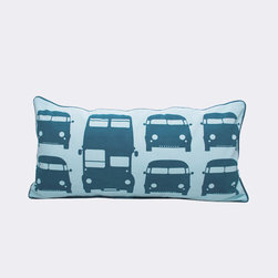 Rush Hour Cushion-Petrol - Decorative Pillows