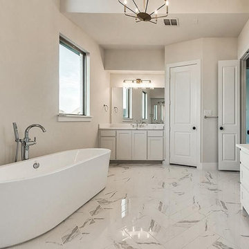 Urban-Style Glam, Bathroom Makeover in Commerce, CA