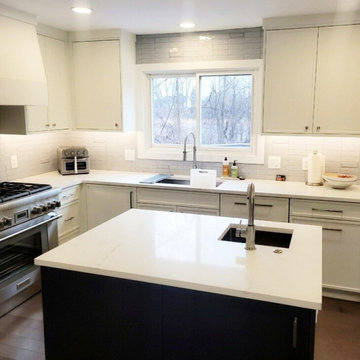 Kitchen Remodel with Two Islands