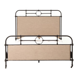 Four Hands Furniture - Irondale Berkley Metal Bed - Panel Beds