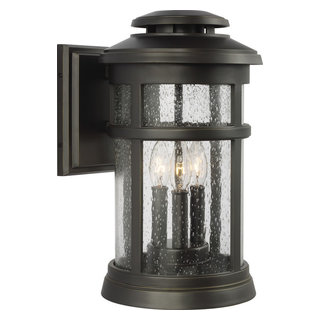 Murray Feiss Newport Three Light Outdoor Wall Sconce OL14302ANBZ ...