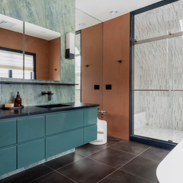 Retro Luxe Primary Bathroom