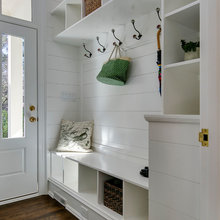 Mudroom Bench and Shelf