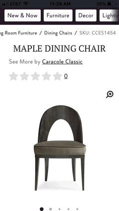 help selecting mid century modern chair w traditional table