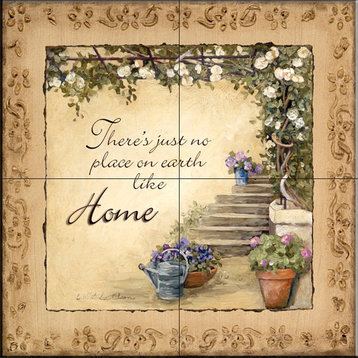 Tile Mural, No Place Like Home by Charlene Olson