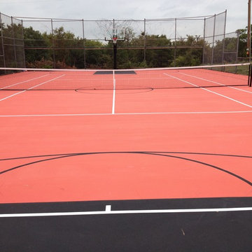 Steve S's Pro Dunk Platinum Basketball System on a 50x110 in Aledo, TX