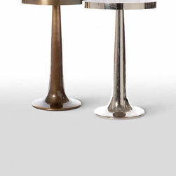 Trumpet Accent Table - Side Tables And End Tables
