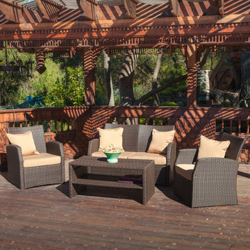 Contemporary Outdoor Patio Sofa Seating