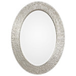 Uttermost - Uttermost Conder Oval Silver Mirror - Bob and Belle Cooper founded The Uttermost Company in 1975, and it is still 100% owned by the Cooper family. The Uttermost mission is simple and timeless: to make great home accessories at reasonable prices. Inspired by award-winning designers, custom finishes, innovative product engineering and advanced packaging reinforcement, Uttermost continues to deliver on this mission.