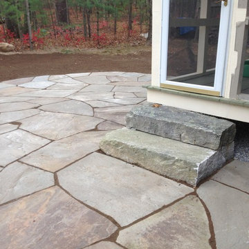 Irregular Bluestone Patio