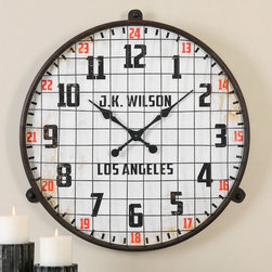 Uttermost Max Aged Wall Clock - Products