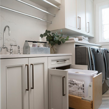 Bottom Mount Hamper with Rev-A-Motion