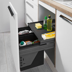 Wesco (34L) Soft Comfort Pull Boy Waste Bin - Kitchen Tidy Bins