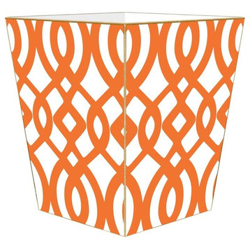 Madison Wastepaper Basket, Orange