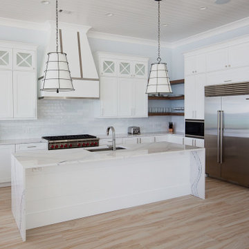 Classico+Milano in Designer White & Chrysler, New Construction in Miramar Beach