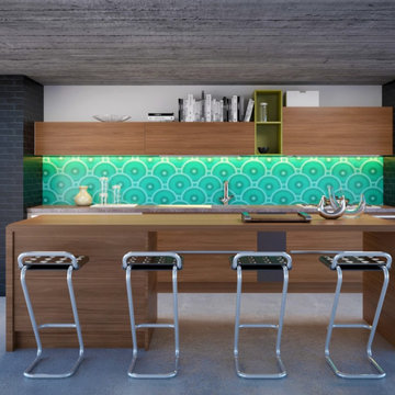 Bar Backsplash
