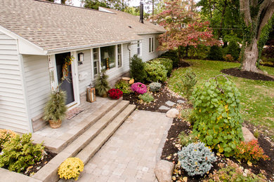 Entryway Patio, Steps and Front Planting in Brighton, NY