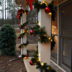 Cumming, GA Christmas Lighting Project Garland - Wreaths And Garlands