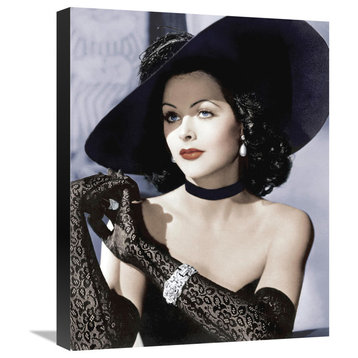 "Hedy Lamarr" Stretched Canvas Giclee by Hollywood Photo Archive, 18"x22"