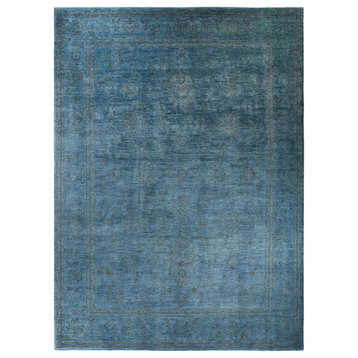 Vibrance, One-of-a-Kind Hand-Knotted Area Rug Gray, 12' 1" x 16' 1"