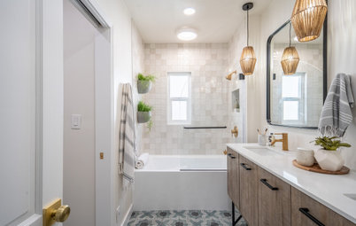 Bathroom of the Week: New Style and Layout in 75 Square Feet