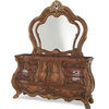 Chateau Beauvais Dresser With Mirror in Brown