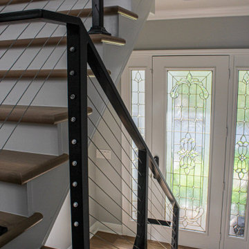 3-Story Cable Railing