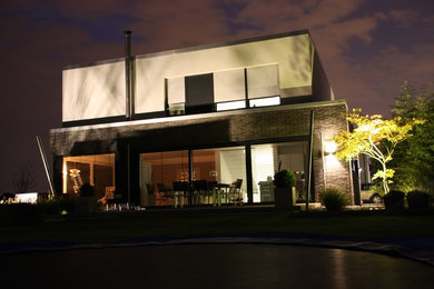 Modelo de diseño residencial contemporáneo grande