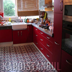 Encaustic Cement Tile For Kitchen - Wall And Floor Tile