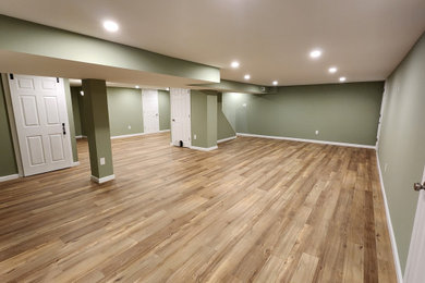 Example of a minimalist home design design in Philadelphia