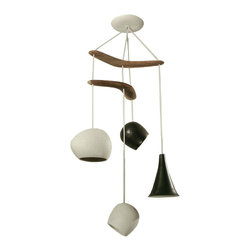 Lightexture - Boomerang Miro Chandelier - Chandeliers