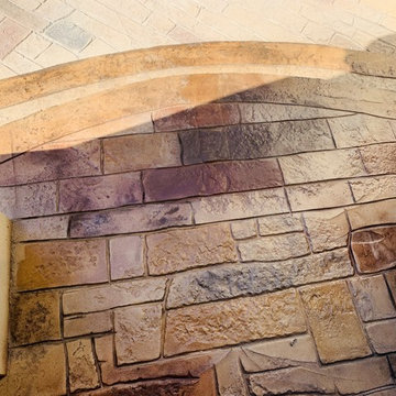 Stamped concrete Frisco , Tx - Progroup Construction