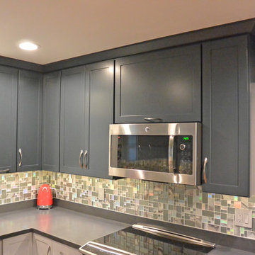 Sophisticated Gray Levit Kitchen - Bowie, MD