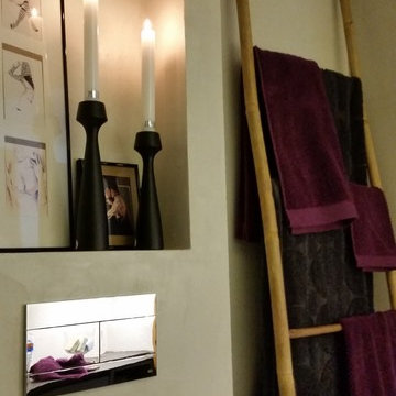Bagno in resina