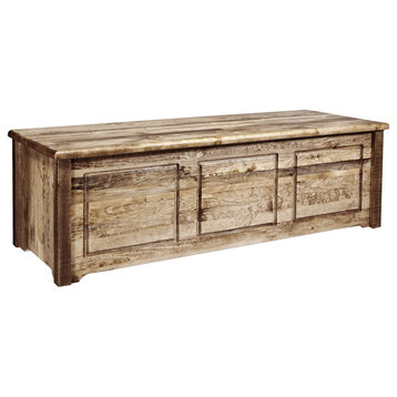 Homestead Collection Blanket Chest, Stain/ Clear Lacquer Finish