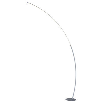 Lite Source LS-83561 Monita 80" Tall LED Accent Floor Lamp - Silver