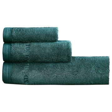 Towel Poitiers Face Emerald Green