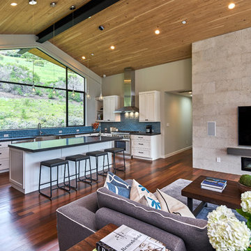 Portola Valley Contemporary Ranch Remodel