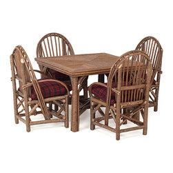 La Lune Collection - Rustic Table #3054, Rustic Chairs #1042 by La Lune Collection - Dining Tables
