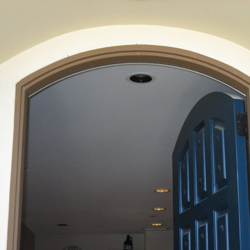 Arched Single Front Door StowAway Retractable Screen